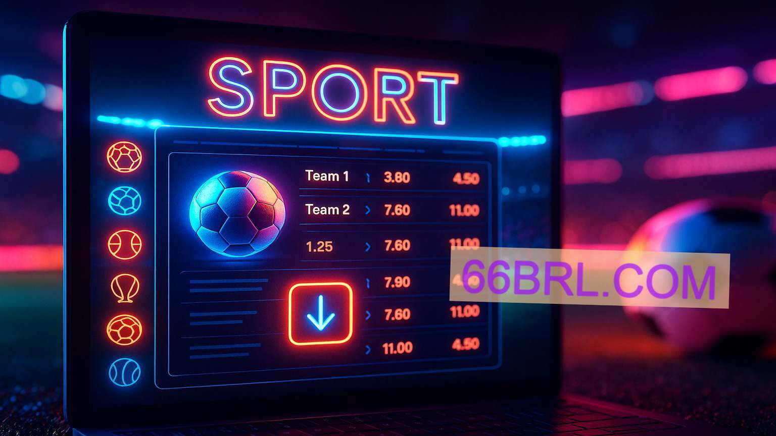 Variedade de Esportes